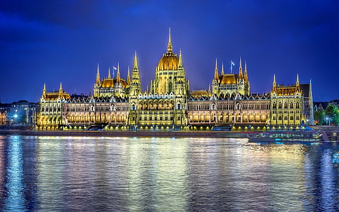 Будапеща, градски пейзаж, HD тапет HD wallpaper