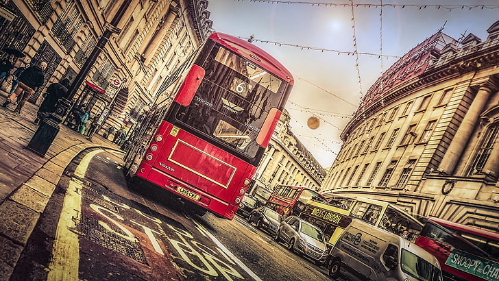 Fahrzeug, Busse, Stadtbild, London, Wrightbus, Doppeldecker, HD-Hintergrundbild