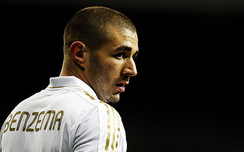 Karim Benzema, Real Madryt, piłka nożna, sportowiec, Tapety HD HD wallpaper