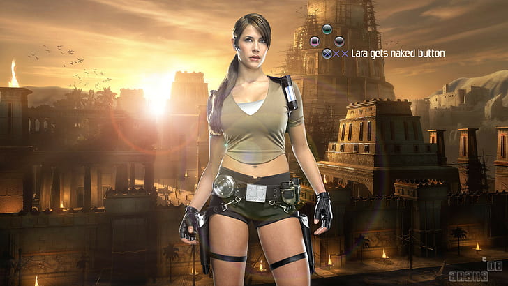 Lara Croft HDTV 1080p, hdtv, lara, 1080p, croft, HD papel de parede