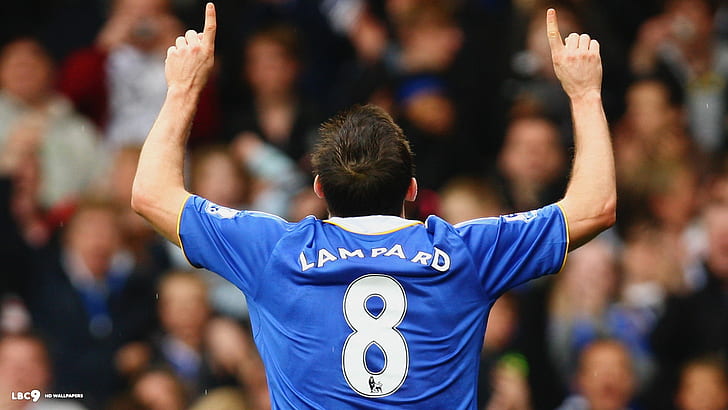 Frank Lampard, Chelsea FC, armar upp, sport, HD tapet