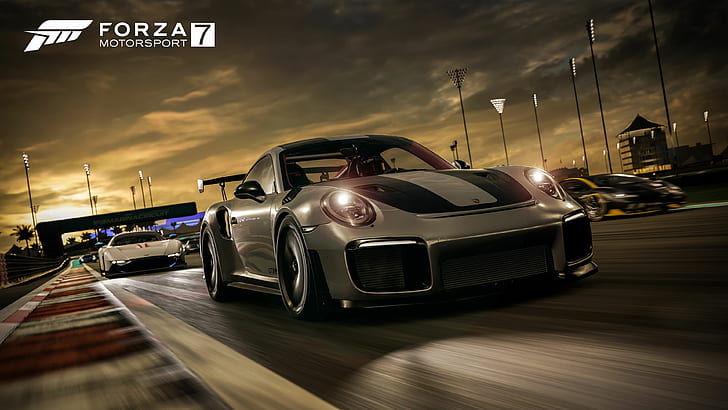 Forza Motorsport 7, 4K, Porsche 911 GT2 RS, Fond d'écran HD