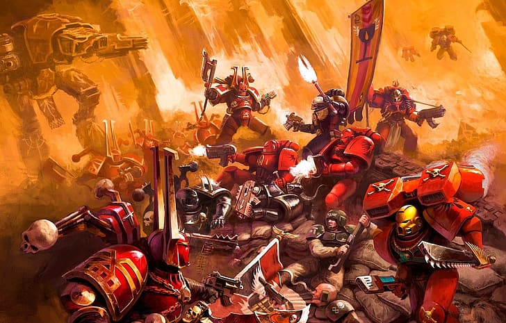 Warhammer 40.000, Malaikat Darah, Wallpaper HD