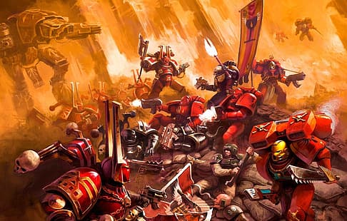Warhammer 40.000, Malaikat Darah, Wallpaper HD HD wallpaper