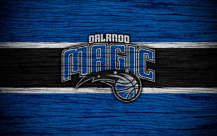 Basket, Orlando Magic, logotyp, NBA, HD tapet