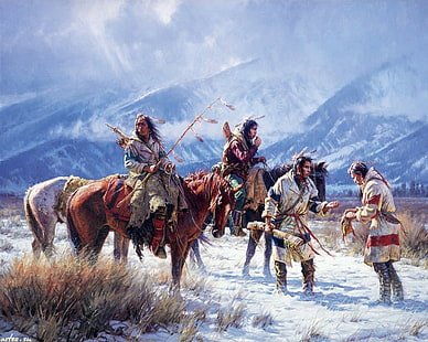 Native American HD, artistic, american, native, HD wallpaper HD wallpaper