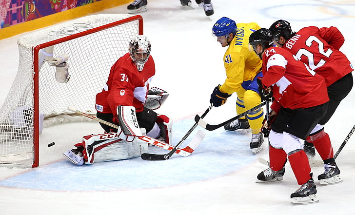 Sport, Russie, Hockey, Les XXIIes Jeux Olympiques d’hiver, Jeux olympiques d’hiver de 2014, Hockey sur glace, Fond d'écran HD