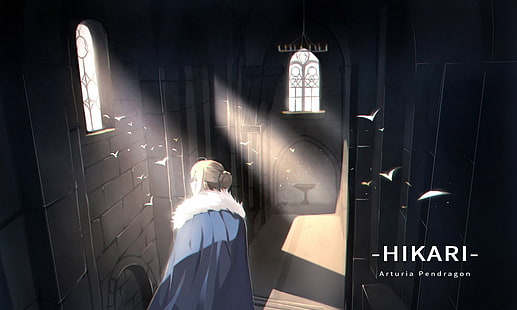 Fate Series, Fate / Stay Night, Anime Girls, Sabre, HD-Hintergrundbild HD wallpaper