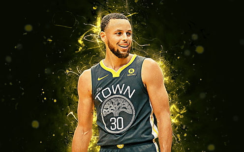 Basket, Stephen Curry, Golden State Warriors, NBA, Sfondo HD HD wallpaper