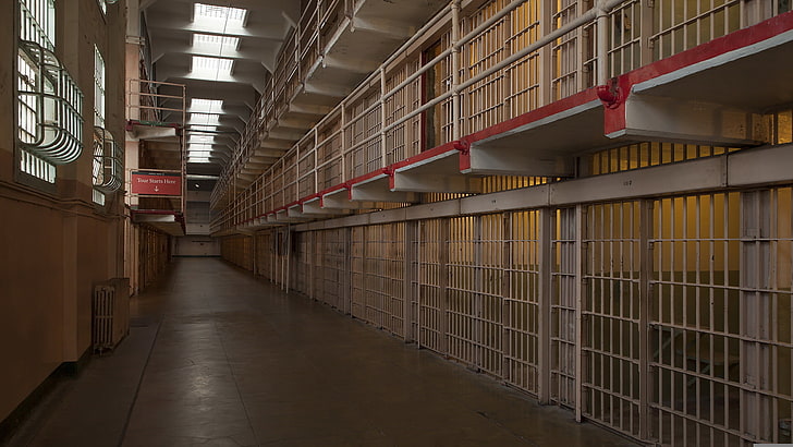 Innenraum, Kamera, Gefängnis, Alcatraz, HD-Hintergrundbild