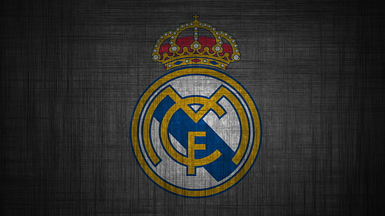 Football, Real Madrid C.F., Logo du Real Madrid, Fond d'écran HD HD wallpaper
