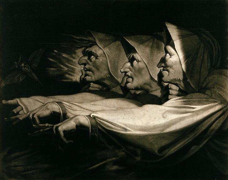 Shakespeare: The Three Weird Sisters, V0044814 Macbeth, HD wallpaper