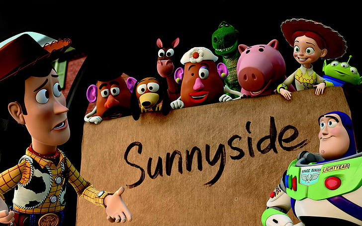 2010 Toy Story 3 Movie HD, lotto di giocattoli per bambole, film, film, 3, 2010, storia, giocattoli, pixar, Sfondo HD