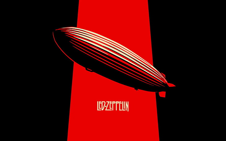Led Zeppelin Band, ilustracja Led Zepplin, muzyka,, zespół muzyczny, angielski, rock, Tapety HD
