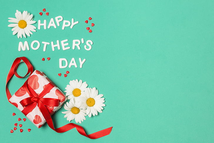 Férias, Dia das Mães, Presente, Feliz Dia das Mães, HD papel de parede