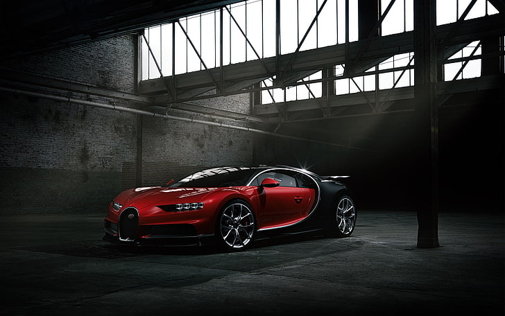 Red and black ALFA ROMEO coupe, Bugatti, Dark, Black, RED, VAG, Chiron, HD  wallpaper | Wallpaperbetter