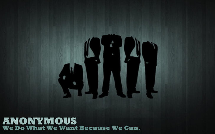 Anonymous we do what we want because we can clip art, Anonymous, Legion, revolution, HD wallpaper