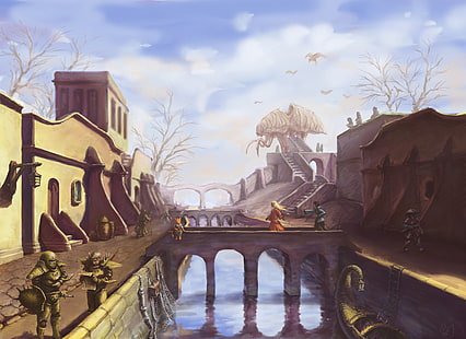 The Elder Scrolls III: Morrowind, video game, The Elder Scrolls, Wallpaper HD HD wallpaper