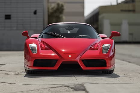 Ferrari, Enzo, Önden Görünüm, HD masaüstü duvar kağıdı HD wallpaper