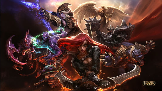 League of Legends Hintergrundbilder, League of Legends, Videospiele, HD-Hintergrundbild HD wallpaper