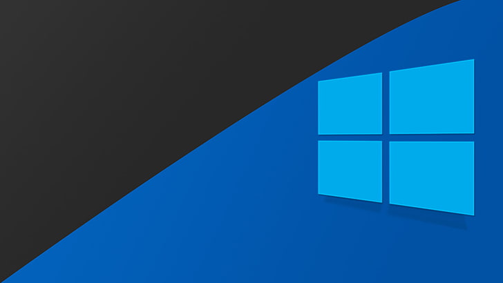 Windows Windows 10 黒 青 Hdデスクトップの壁紙 Wallpaperbetter