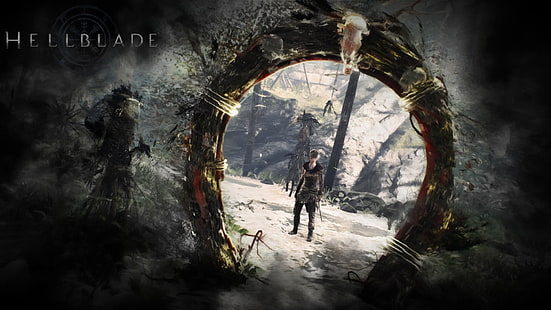 Hellblade, Hellblade: Senua's Sacrifice, วิดีโอเกม, Video Game Art, วอลล์เปเปอร์ HD HD wallpaper