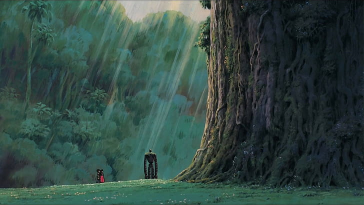 Robot, Studio Ghibli, อะนิเมะ, Castle in the Sky, วอลล์เปเปอร์ HD