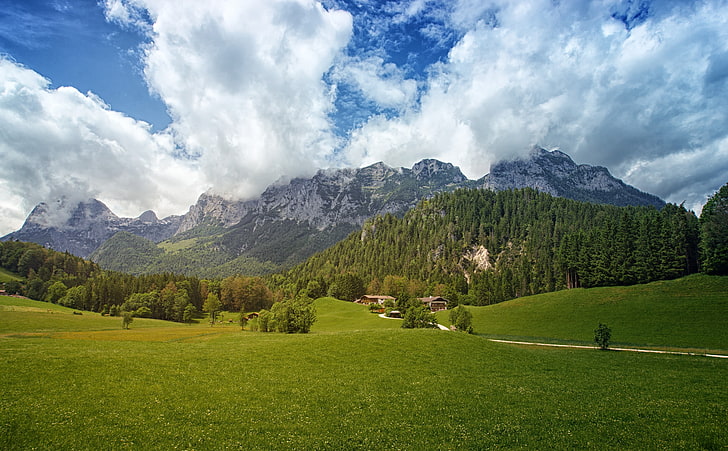 ทัวร์ Bavarian Alps, ยุโรป, เยอรมนี, การเดินทาง, ธรรมชาติ, ภูมิประเทศ, ทิวทัศน์, ป่า, รีสอร์ท, ภูเขา, การถ่ายภาพ, ป่า, เทือกเขาแอลป์, ทุ่งหญ้า, บาวาเรีย, Berchtesgadenerland, วอลล์เปเปอร์ HD
