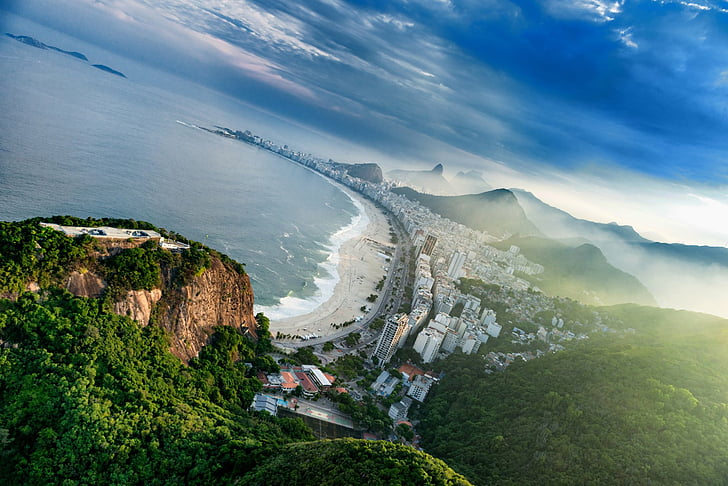 Cities, Rio De Janeiro, Copacabana, HD wallpaper