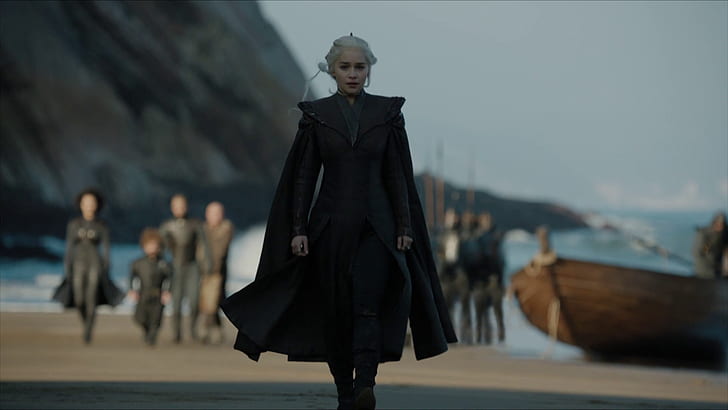 Daenerys Targaryen, Juego de tronos, Dragonstone, Fondo de pantalla HD