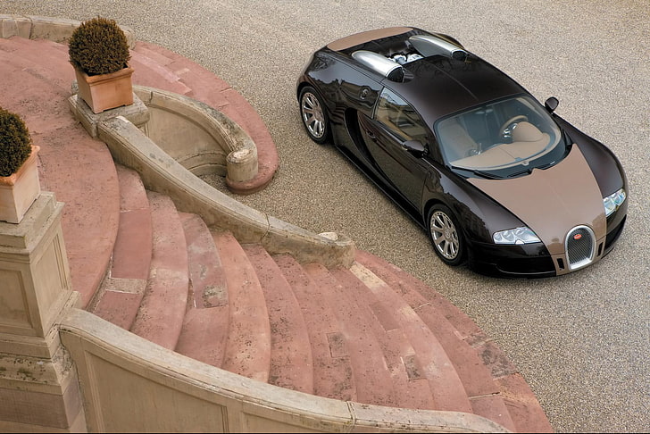 Bugatti Veyron Fbg Par Hermes, 08 Бугатти Вейрон FBG Par Hermes, автомобиль, HD обои