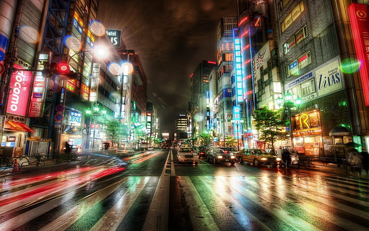tokyo hdr photography roppongi 2560x1600  Abstract Photography HD Art , Tokyo, HDR photography, HD wallpaper