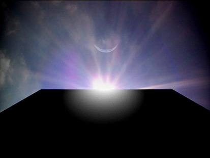 solstrålar, film, 2001: A Space Odyssey, HD tapet HD wallpaper