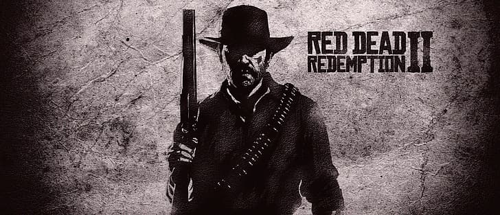 Red Dead Redemption, Red Dead Redemption 2, Arthur Morgan, Rockstar Games, HD masaüstü duvar kağıdı