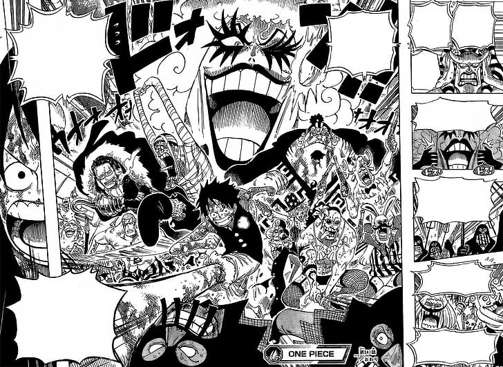 pirates, manga, Monkey D. Luffy, One Piece, HD wallpaper