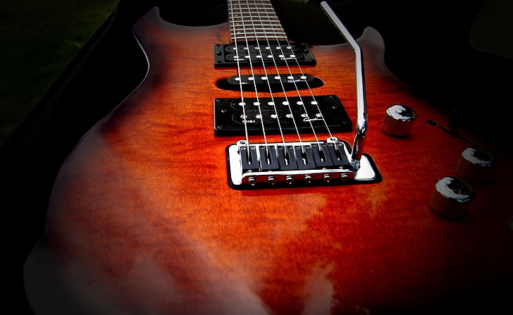 Electric Guitar Strings, red stratocaster guitar, Music, Electric, Guitar, Strings, HD wallpaper