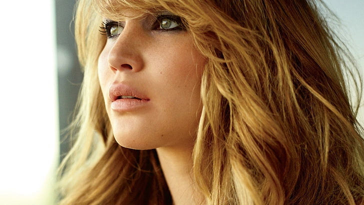 blonde hair woman, blonde, Jennifer Lawrence, actress, HD wallpaper