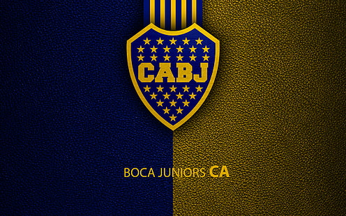 Fútbol, ​​Boca Juniors, Emblema, Logotipo, Fondo de pantalla HD HD wallpaper