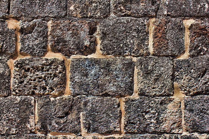 fond, bloc, en brique, bâtiment, maçonnerie, pierre, mur en pierre, texture, mur, Fond d'écran HD