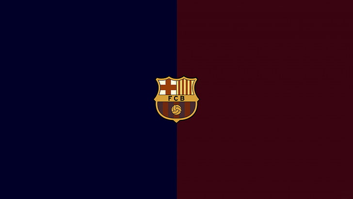FCB logosu, futbol, ​​logo, kulüp, amblem, ispanya, barcelona, HD masaüstü duvar kağıdı