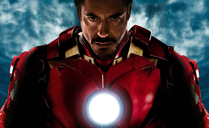 Тони Старк, Железный человек 2, Иллюстрация Marvel Iron-Man, Фильмы, Железный человек, Супергерой, Железный человек 2, Тони Старк, HD обои