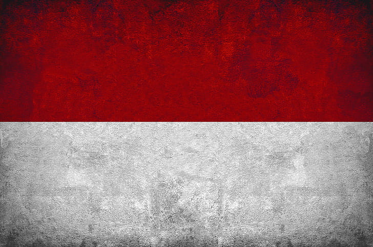 flagga, flaggor, indonesien, indonesiska, HD tapet