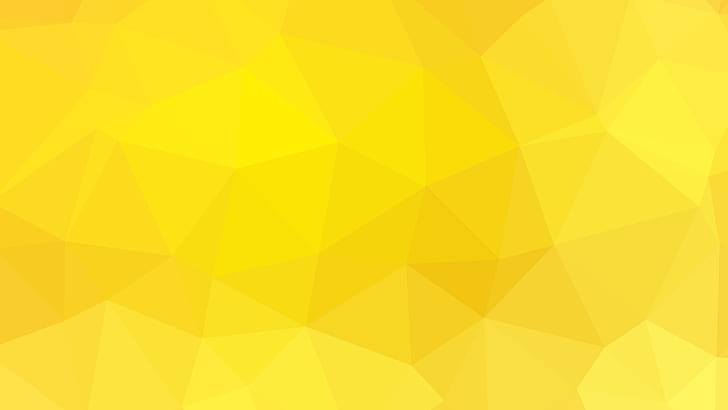poligonale, triangoli, sfumature, giallo, sfondo, geometrico, Sfondo HD