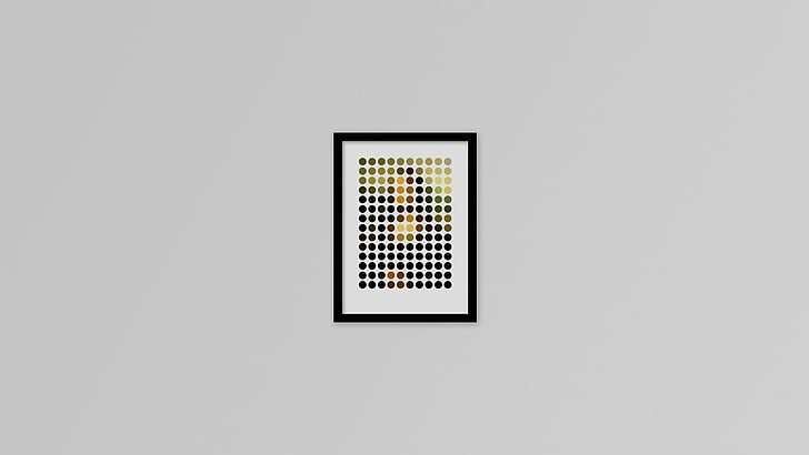 Mona Lisa, minimalis, Wallpaper HD