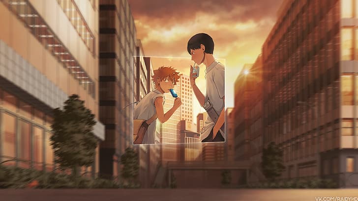 Kageyama Tobio, Anime Boys, Anime, Bild in Bild, HD-Hintergrundbild