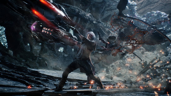 Devil May Cry, Devil May Cry 5, Video Game, HD wallpaper HD wallpaper