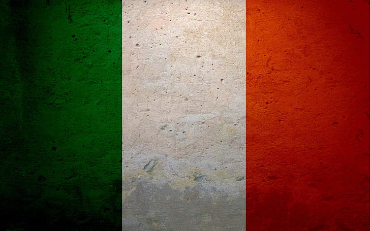 Italy Grunge Flag, HD wallpaper