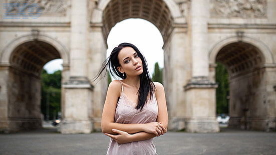 Angelina Petrova, Model, Frauen, Augen, HD-Hintergrundbild HD wallpaper
