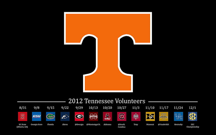 College, Fußball, Tennessee, Freiwillige, HD-Hintergrundbild