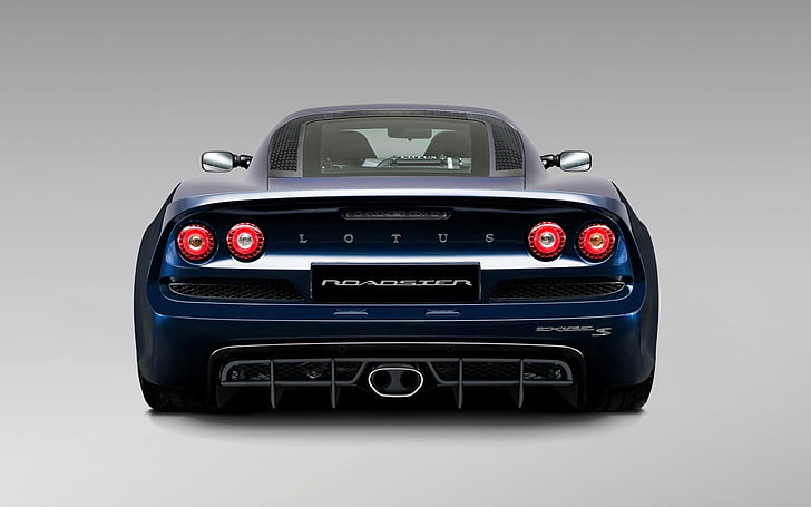 Lotus, Lotus Exige S Roadster, Lotus Exige, auto blu, auto, veicolo, Sfondo HD